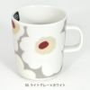 マリメッコ (marimekko) Unikko マグカップ 250ml ウニッコ 食器 花 52249-4-73065 52249473065  ライトグレー×ホワイト