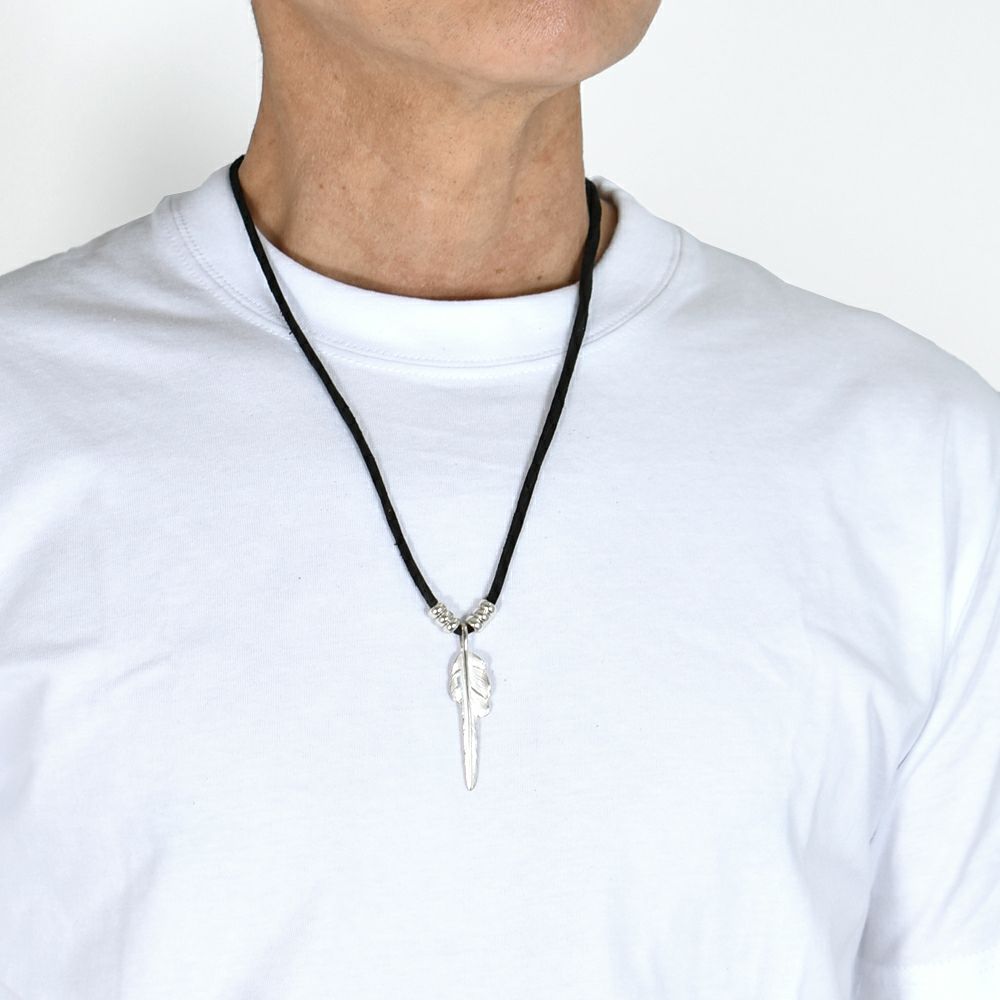 ラリースミス (LARRY SMITH) No. 27 with TURQUOISE BEAD シルバーアクセサリー KFNL-0002-tuq