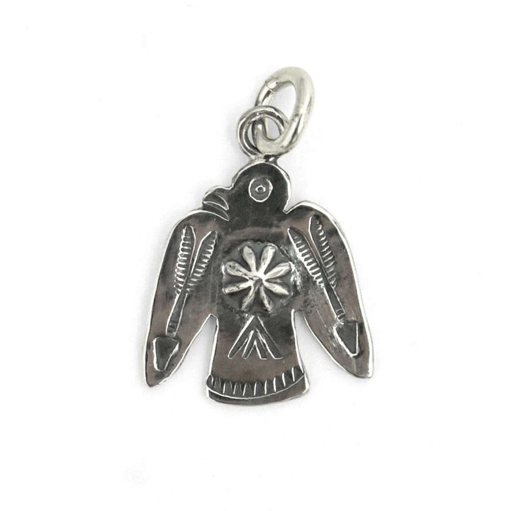ラリースミス (LARRY SMITH) THUNDERBIRD PENDANT (SHELL) シルバー 