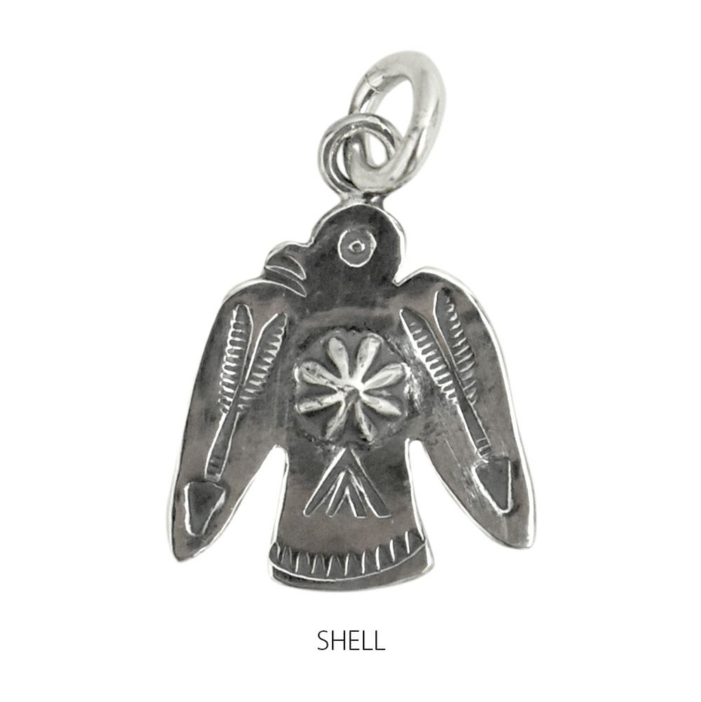 ラリースミス (LARRY SMITH) THUNDERBIRD PENDANT (SHELL) シルバー