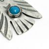 ラリースミス (LARRY SMITH) THUNDERBIRD PENDANT (TURQUOISE) シルバーアクセサリー ペンダントトップ サンダーバード NL-0068