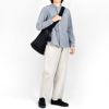 ダントン (DANTON) WOMEN'S OXFORD BAND COLLAR SHIRT ノーカラーギンガムチェック長袖シャツ バンドカラー DT-B0279OXP