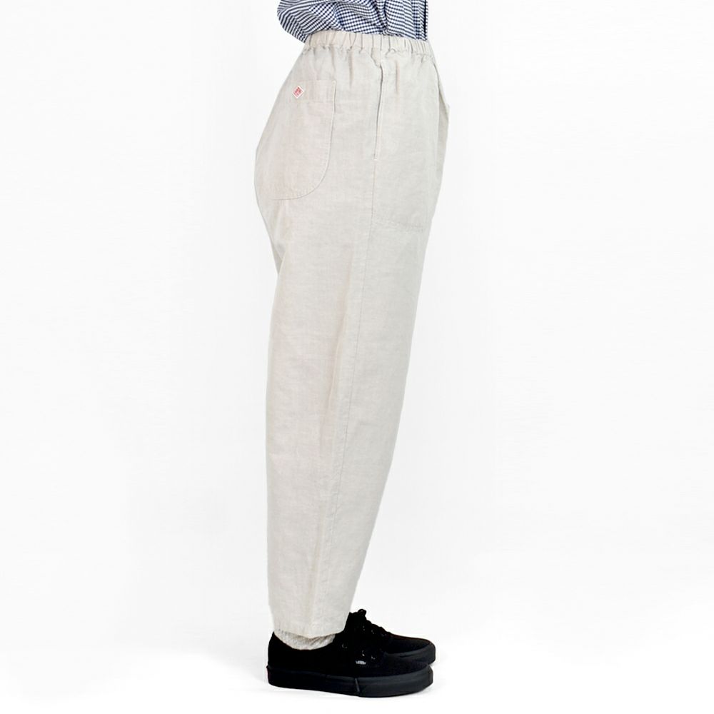 ダントン (DANTON) WOMEN'S COTTON LINEN WEATHER EASY PANTS