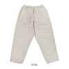 ダントン (DANTON) WOMEN'S COTTON LINEN WEATHER EASY PANTS イージーパンツ テーパードパンツ クロップド丈 綿麻 JD-2540WEL ECRU