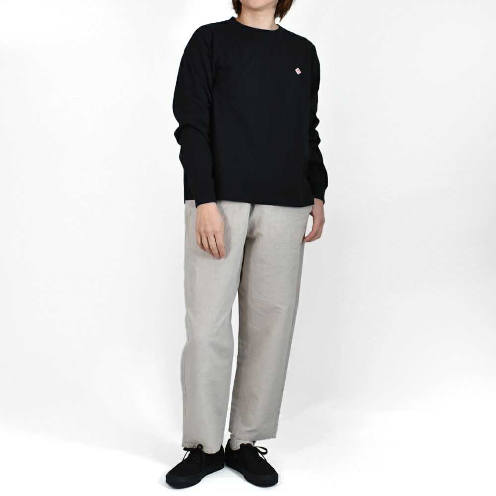 ダントン (DANTON) WOMEN'S LONG SLEEVE T-SHIRT 長袖Tシャツ ロンT DT-C0269TCB