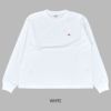 ダントン (DANTON) WOMEN'S LONG SLEEVE T-SHIRT 長袖Tシャツ ロンT DT-C0269TCB  WHITE