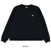 ダントン (DANTON) WOMEN'S LONG SLEEVE T-SHIRT 長袖Tシャツ ロンT DT-C0269TCB  BLACK