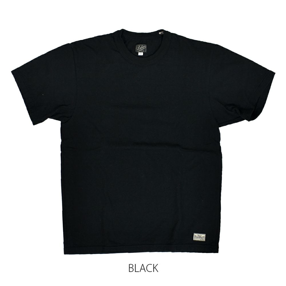 ダリーズ (DALEE'S&Co) PLAIN 半袖Tシャツ コットンTシャツ 無地 1920年代 ROT1920 BLACK