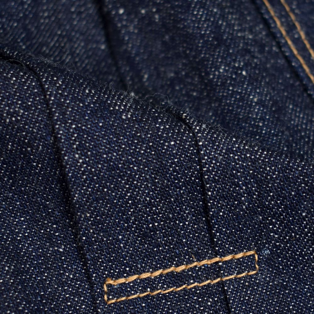 ウエアハウス (WAREHOUSE) Lot 2214 1880 HEAVY LEATHER BOUND BROWSE デニムジャケット ノンウォッシュ グリーン バウムブラザーズ 2214