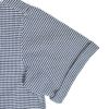 ダントン (DANTON) MEN'S ROUND COLLAR PULLOVER SHIRT S/S 半袖丸襟プルオーバーシャツ ラウンドカラー サイドポケット ギンガムチェック ストライプ ロゴワッペン DT-B0284OXP