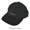パタゴニア (PATAGONIA) フィッツロイ アイコン トラッド キャップ Fitz Roy Icon Trad Cap キャップ 帽子 野球帽 38364  TLIB(Text Logo : Ink Black)