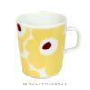 マリメッコ (marimekko) 【日本限定】 Unikko マグカップ 250ml ウニッコ 食器 マグカップ 花 ギフト 52249-4-73108 52249473108 50. ライトイエロー×ホワイト