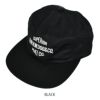 ザ エイチ ダブリュー ドッグ アンド カンパニー (THE H.W.DOG＆CO.) BIKERS CAP バイカーズキャップ 帽子 ナイロンキャップ D-00913  BLACK