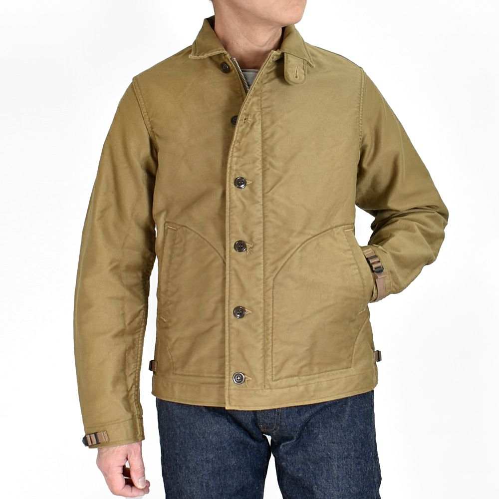 フリーホイーラーズ (FREEWHEELERS) -DECK WORKER JACKET- 1940~1950s U.S.NAVY MILITARY CLOTHING デッキジャケット アウター コート 2421001