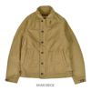 フリーホイーラーズ (FREEWHEELERS) -DECK WORKER JACKET- 1940~1950s U.S.NAVY MILITARY CLOTHING デッキジャケット アウター コート 2421001 KHAKI BEIGE