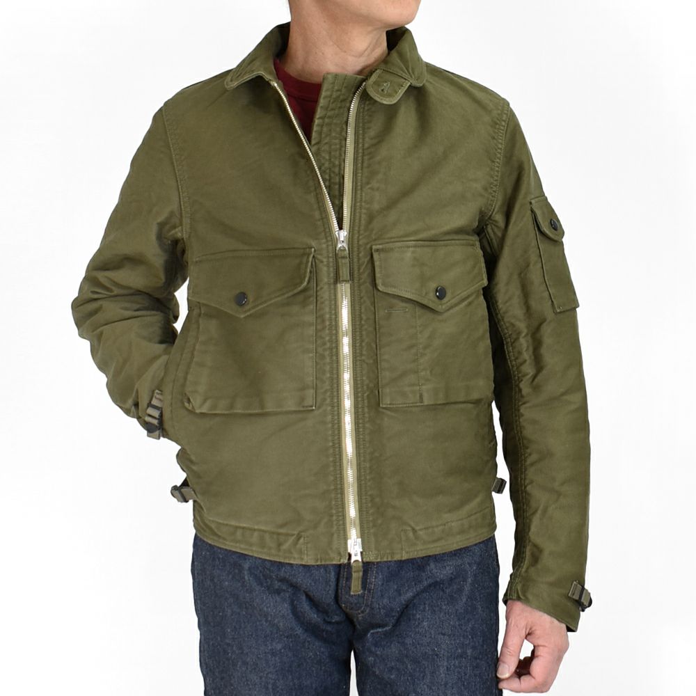 フリーホイーラーズ (FREEWHEELERS) - S-8 AVIATORS' JACKET - 1930~1940s MILITARY IMAGE SUMMER FLYING JACKET ミリタリージャケット アウター コート 2421003