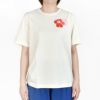 マリメッコ (marimekko) Kioski Erna Lempi Unikko Placement Tシャツ kioski unikko jersey 半袖Tシャツ ウニッコ 52243-1-92672 52243192672