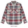 デラックスウエア (DELUXEWARE) MULTI CHECK PATTERN 長袖チェックシャツ LV-30  MULTI.CHECK