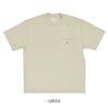 ダントン (DANTON) MEN'S SHORT SLEEVE POCKET T-SHIRT PLAIN ポケットTシャツ 半袖無地Tシャツ DT-C0198TCB GREIGE