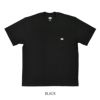 ダントン (DANTON) MEN'S SHORT SLEEVE POCKET T-SHIRT PLAIN ポケットTシャツ 半袖無地Tシャツ DT-C0198TCB BLACK