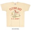 トイズマッコイ (TOYS McCOY) SNOOPY TEE SNOOPY -FLYING ACE- 半袖プリントTシャツ 撃墜王 スヌーピー レア TMC2422  040.NATURAL