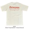 パタゴニア (PATAGONIA) メンズ ウォーター ピープル オーガニック ポケット Tシャツ Men's Water people Organic Pocket T-Shirt 半袖プリントTシャツ 37734  WPNL(Water People Banner: Undyed Natural)