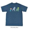 パタゴニア (PATAGONIA) トレイル トロッターズ レスポンシビリティー Trail Trotters Responsibili-Tee 半袖プリントTシャツ 37744 UTB(Utility Blue)