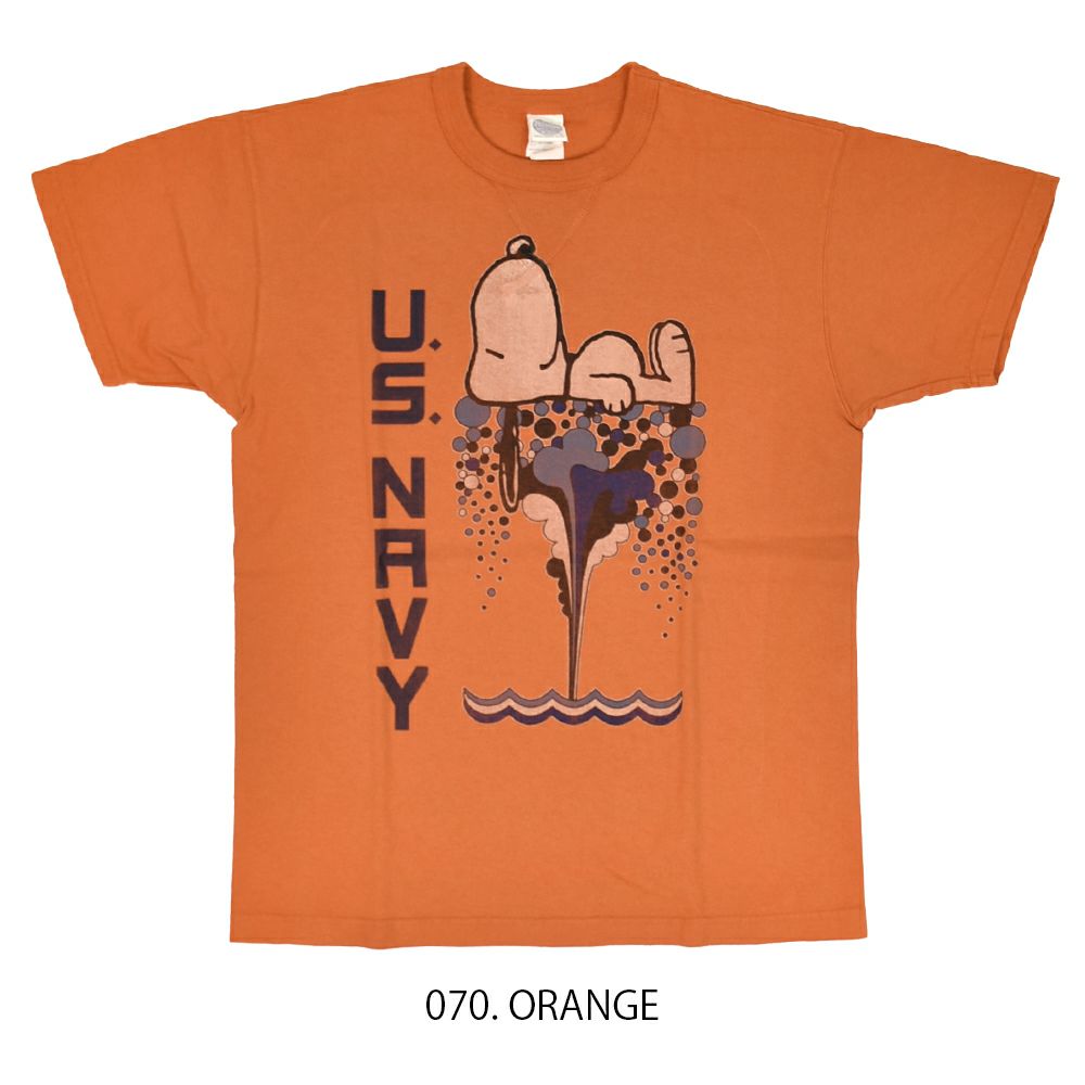 トイズマッコイ (TOYS McCOY) SNOOPY TEE U.S.NAVY -SUBMARINE