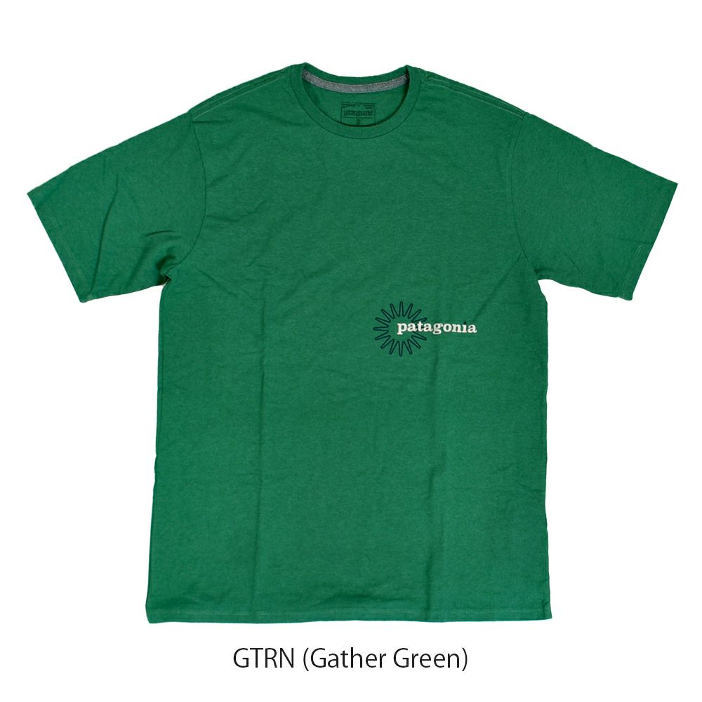 パタゴニア (PATAGONIA) メンズ チャンネル アイランズ レスポンシビリティー M's Channel Islands Responsibili-Tee 半袖プリントTシャツ 37745 GTRN (Gather Green)