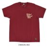 デラックスウエア (DELUXEWARE) EYES 半袖プリントTシャツ DXT-2402  CRIMSON.RED