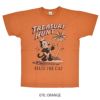 トイズマッコイ (TOYS McCOY) FELIX THE CAT TEE -TREASURE HUNT- 半袖プリントTシャツ フィリックス ザ キャット TMC2405  070.ORANGE