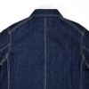 ウエアハウス (WAREHOUSE) Lot 2165 インディゴヘリンボーンカバーオール INDIGO HERRINGBONE COVERALL WITH CHINSTRAP デニムジャケット 2165