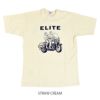 フリーホイーラーズ (FREEWHEELERS) -ELITE- 半袖プリントTシャツ 2425007 STRAW CREAM