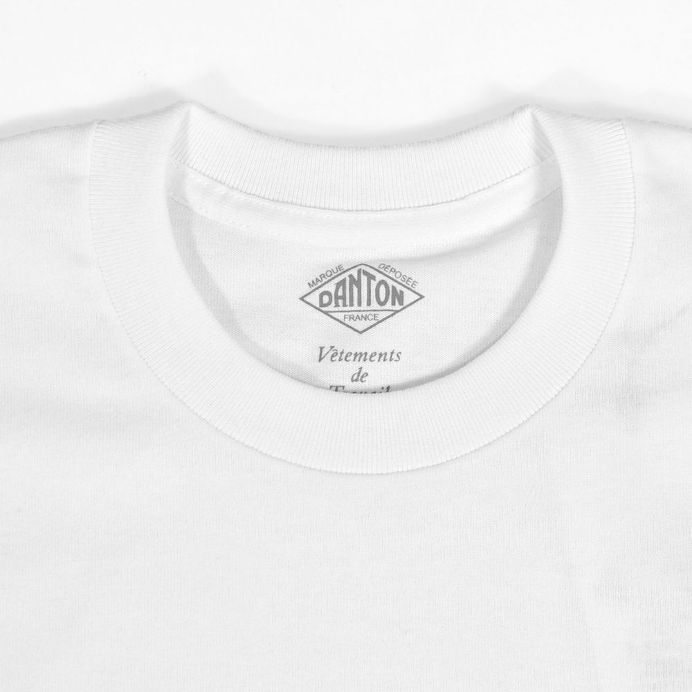 ダントン (DANTON) WOMEN'S SHORT SLEEVE POCKET T-SHIRT PLAIN ポケットTシャツ 半袖無地Tシャツ DT-C0197TCB