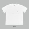 ダントン (DANTON) WOMEN'S SHORT SLEEVE POCKET T-SHIRT PLAIN ポケットTシャツ 半袖無地Tシャツ DT-C0197TCB WHITE