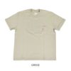 ダントン (DANTON) WOMEN'S SHORT SLEEVE POCKET T-SHIRT PLAIN ポケットTシャツ 半袖無地Tシャツ DT-C0197TCB GREIGE