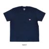 ダントン (DANTON) WOMEN'S SHORT SLEEVE POCKET T-SHIRT PLAIN ポケットTシャツ 半袖無地Tシャツ DT-C0197TCB NAVY