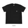 ダントン (DANTON) WOMEN'S SHORT SLEEVE POCKET T-SHIRT PLAIN ポケットTシャツ 半袖無地Tシャツ DT-C0197TCB BLACK