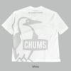 チャムス (CHUMS) オーバーサイズドブービーTシャツ Oversized Booby T-Shirt 半袖プリントTシャツ ロゴ バックプリント ユニセックス CH01-2356 White