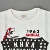 ウエアハウス (WAREHOUSE) Lot 4800 7分袖ベースボールT NHRA プリントTシャツ ロンT 4800