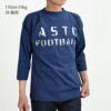 ウエアハウス (WAREHOUSE) Lot 4063 7分袖フットボールT ASTC プリントTシャツ ロンT 4063