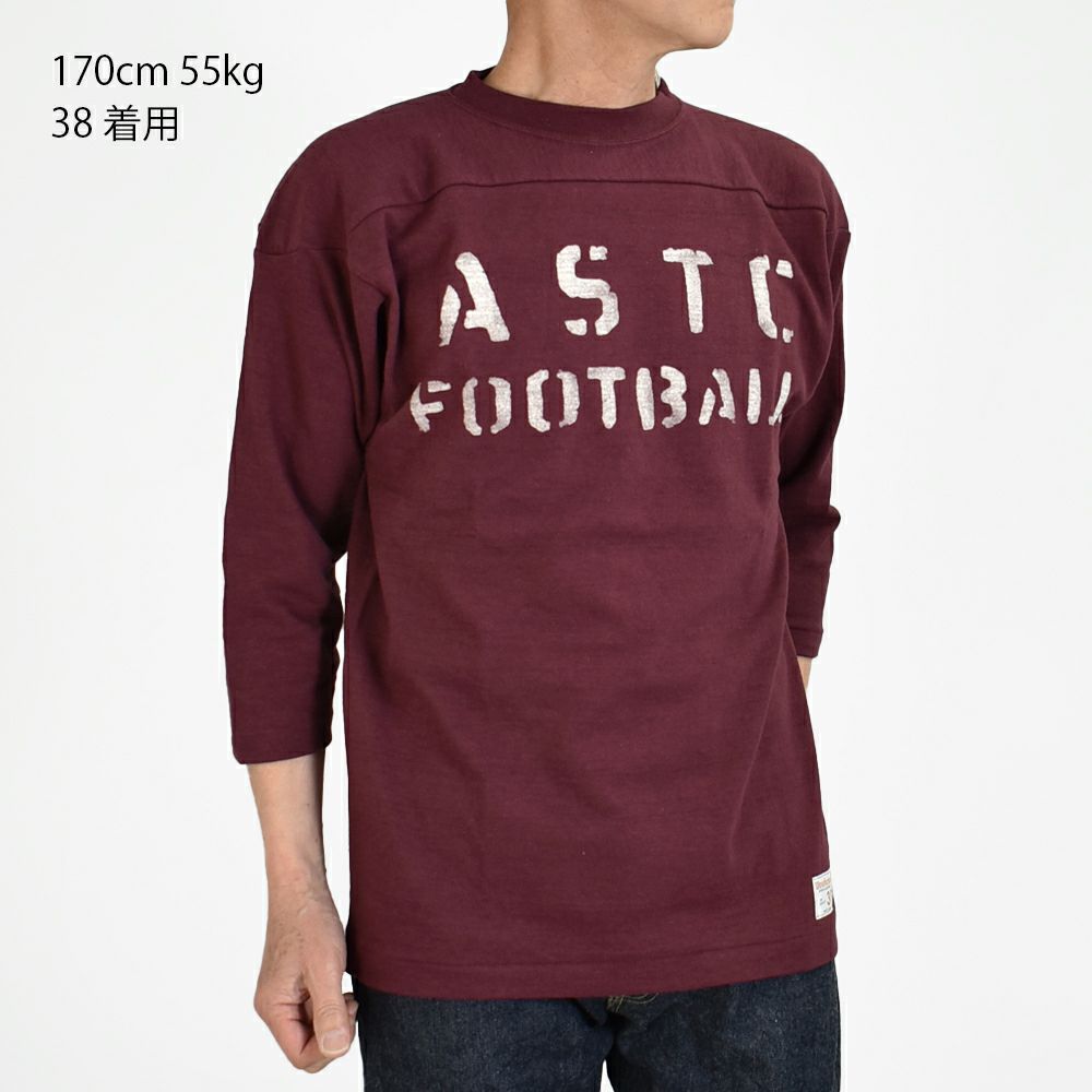 ウエアハウス (WAREHOUSE) Lot 4063 7分袖フットボールT ASTC プリントTシャツ ロンT 4063 の通販ならトップジミー