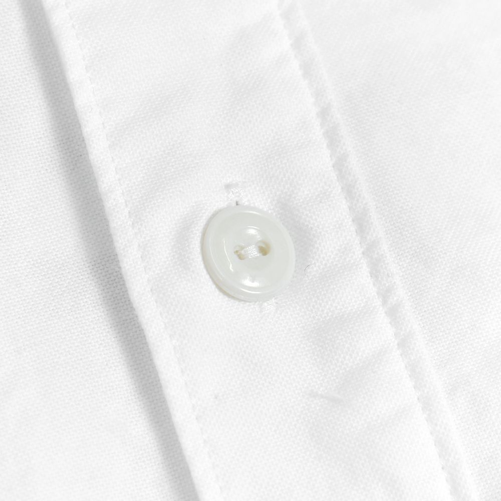 ダントン (DANTON) WOMEN'S OXFORD ROUND COLLAR SHORT SLEEVE PULLOVER SHIRT PLAIN 半袖丸襟プルオーバーシャツ ラウンドカラー サイドポケット ロゴワッペン DT-B0283SOX