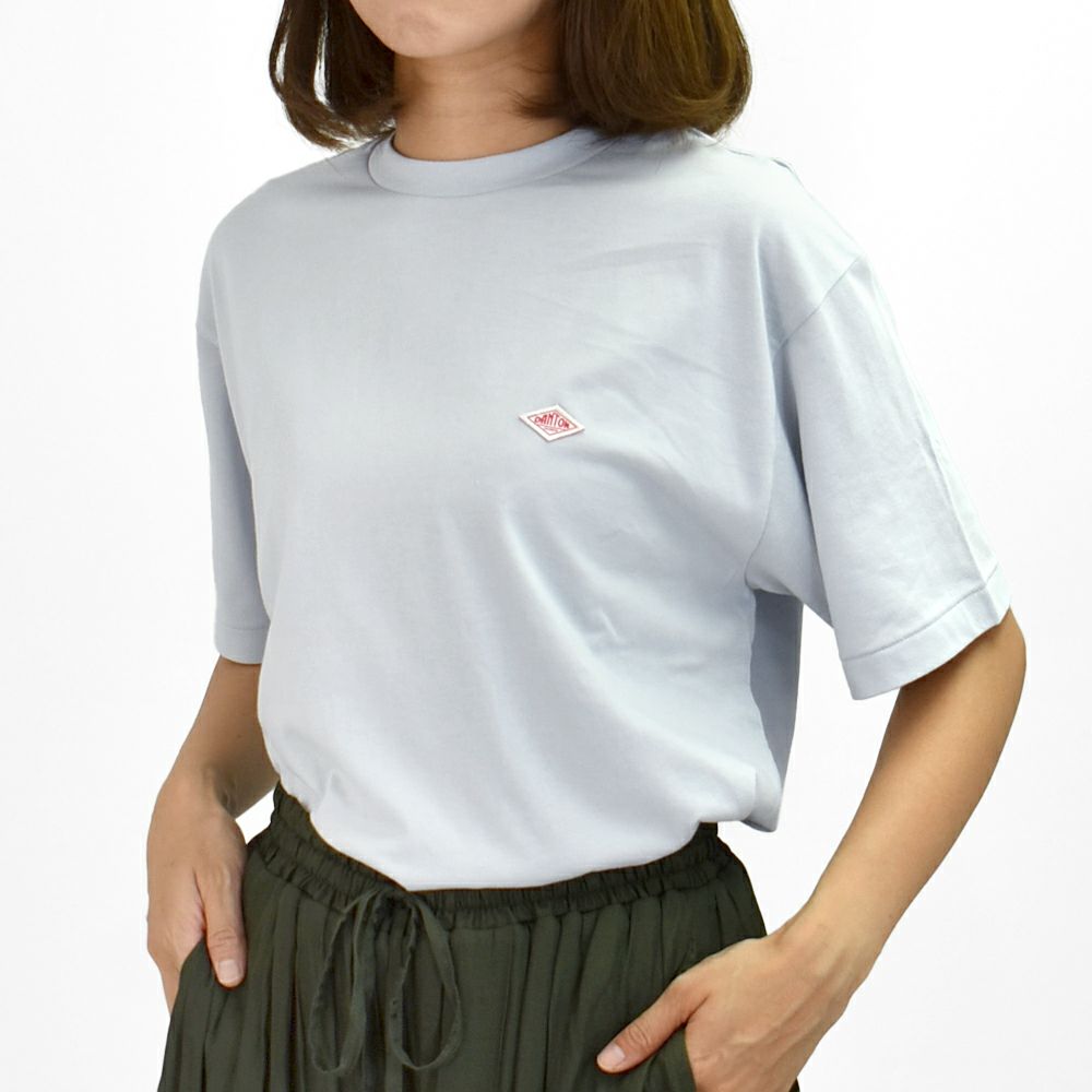 ダントン (DANTON) WOMEN'S SHORT SLEEVE INNER T-SHIRT 半袖無地Tシャツ 速乾 DT-C0195CVT