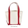 エルエルビーン (L.L.Bean) ボート・アンド・トート・バッグ、オープントップ スモール Boat and Tote, Open-Top Small トートバッグ エコバッグ コットンキャンバス 8L 112635 2253. Red Trim