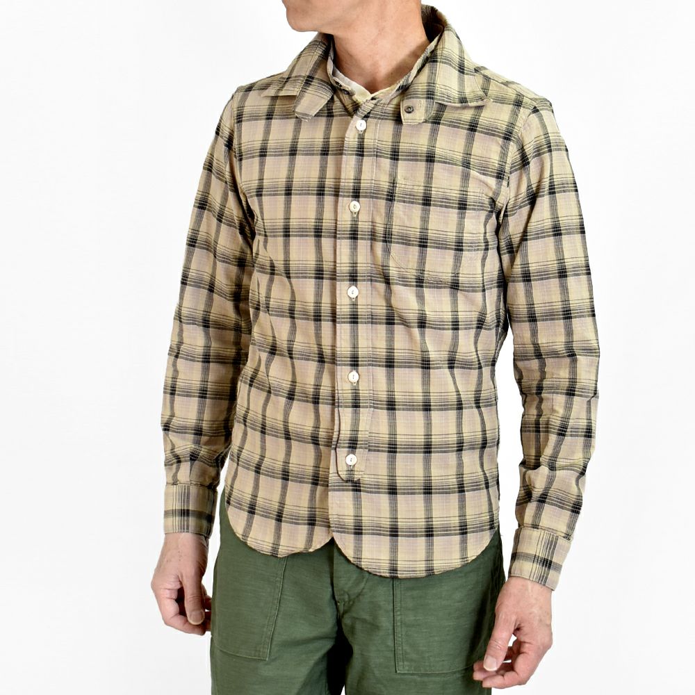 ダリーズ (DALEE'S&Co) Calico.Hevel キャラコ.へベル...30s Calico shirt 長袖チェックシャツ