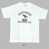 ウエアハウス (WAREHOUSE) Lot 4601 AQUINAS 半袖プリントTシャツ 4601  オフ