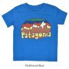 パタゴニア (PATAGONIA) ベビー フィッツロイ フラーリーズ Tシャツ Baby Fitz Roy Flurries T-Shirt キッズ 半袖プリントT 60382  VSLB(Vessel Blue)