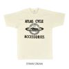 フリーホイーラーズ (FREEWHEELERS) -ATLAS CYCLE CO.- 半袖プリントTシャツ 2425004 STRAW CREAM