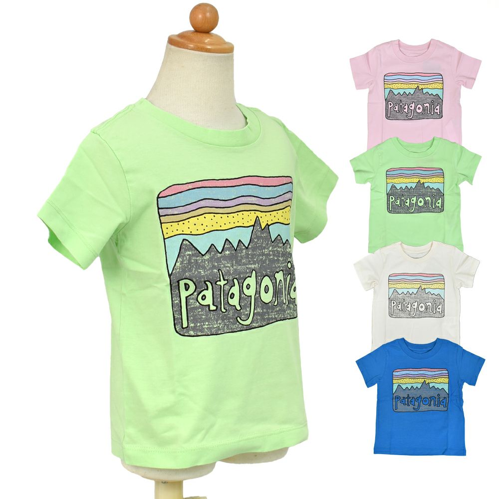 パタゴニア(PATAGONIA)ベビー フィッツロイ スカイズ Tシャツ Baby Fitz Roy Skies T-Shirt キッズ 半袖プリントT 60421